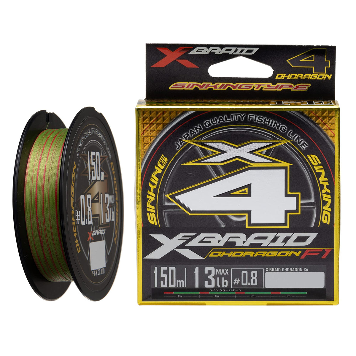 X-Braid Eau De Dragon X4 SS1.40 150m