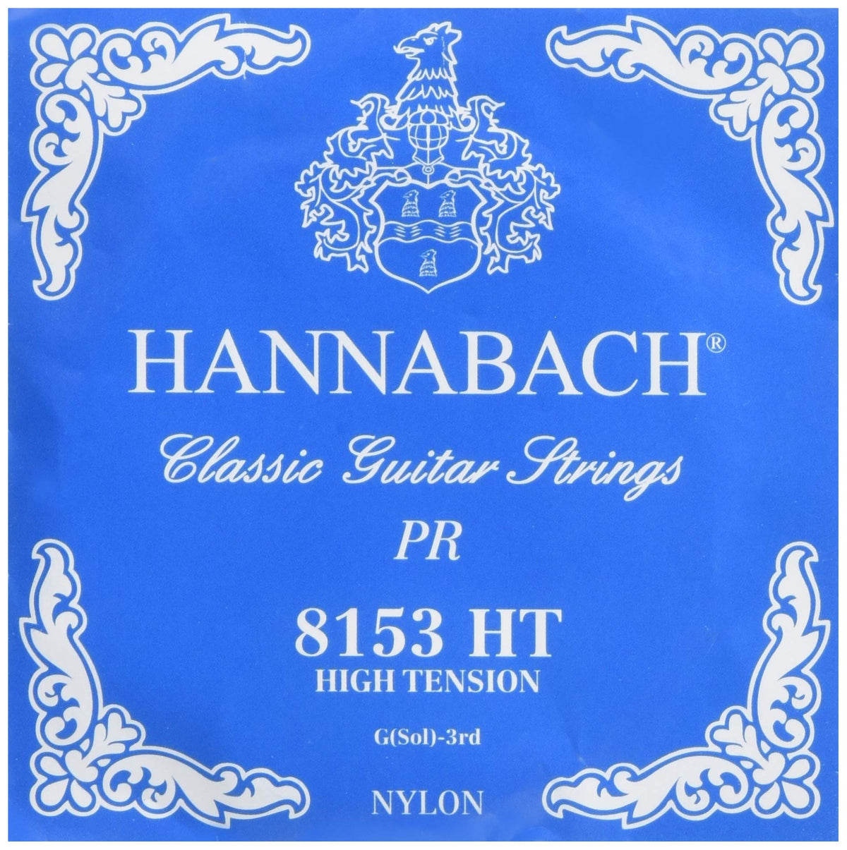 Hannabach Series 815 Medium Tension Silver Special Single G3 String for Classic Guitar (652523)