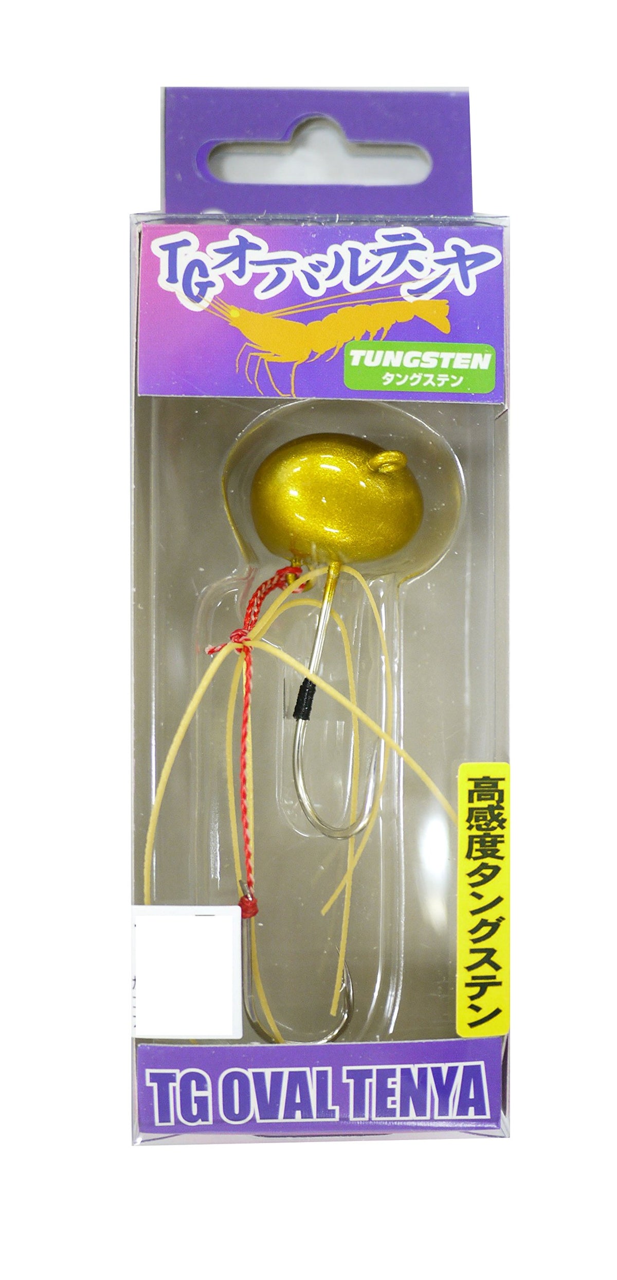 Ecogear 12458 TG Oval Tenya No. 13, Gold Metal