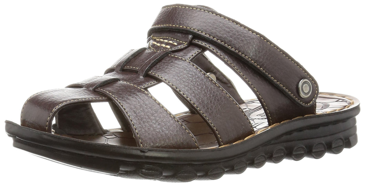 エムスリー Men's サンダル Sandal, Brown (French Toast 19-1012tcx), 8.5