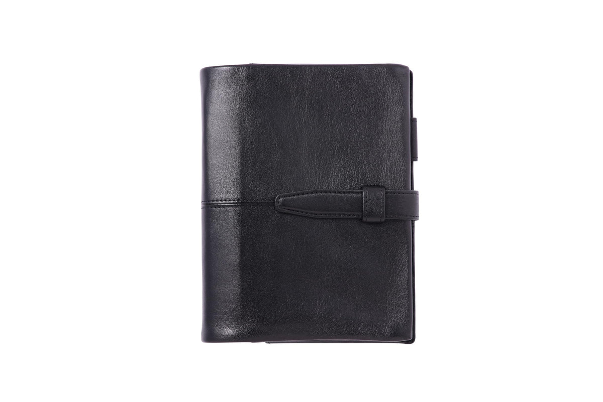 Franklin Planner 86077 French Seam Binder 25mm Compact Black