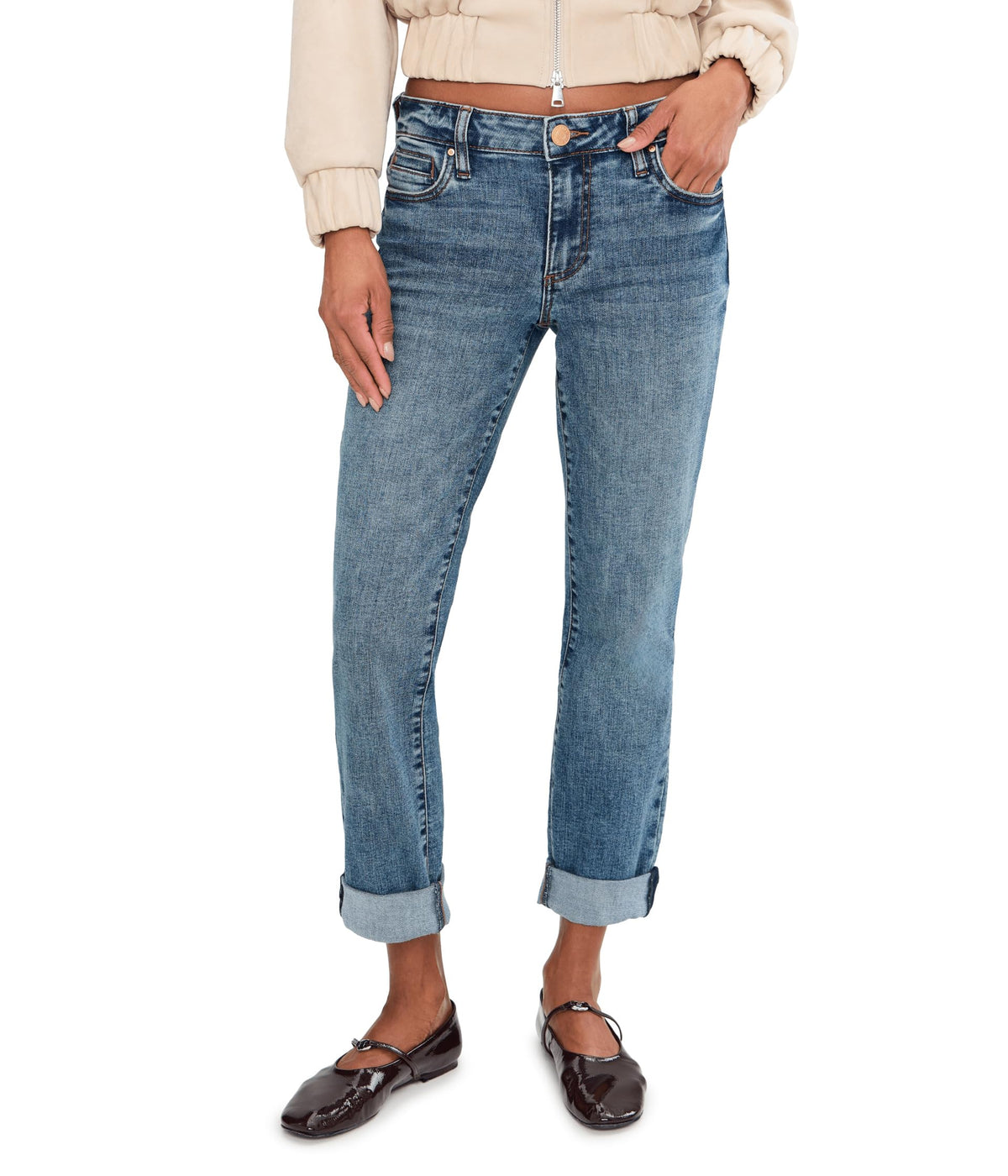 KUT from the Kloth, Women's, Catherine Boyfriend, Enigmatic, Size: 6, Inseam: 26.5