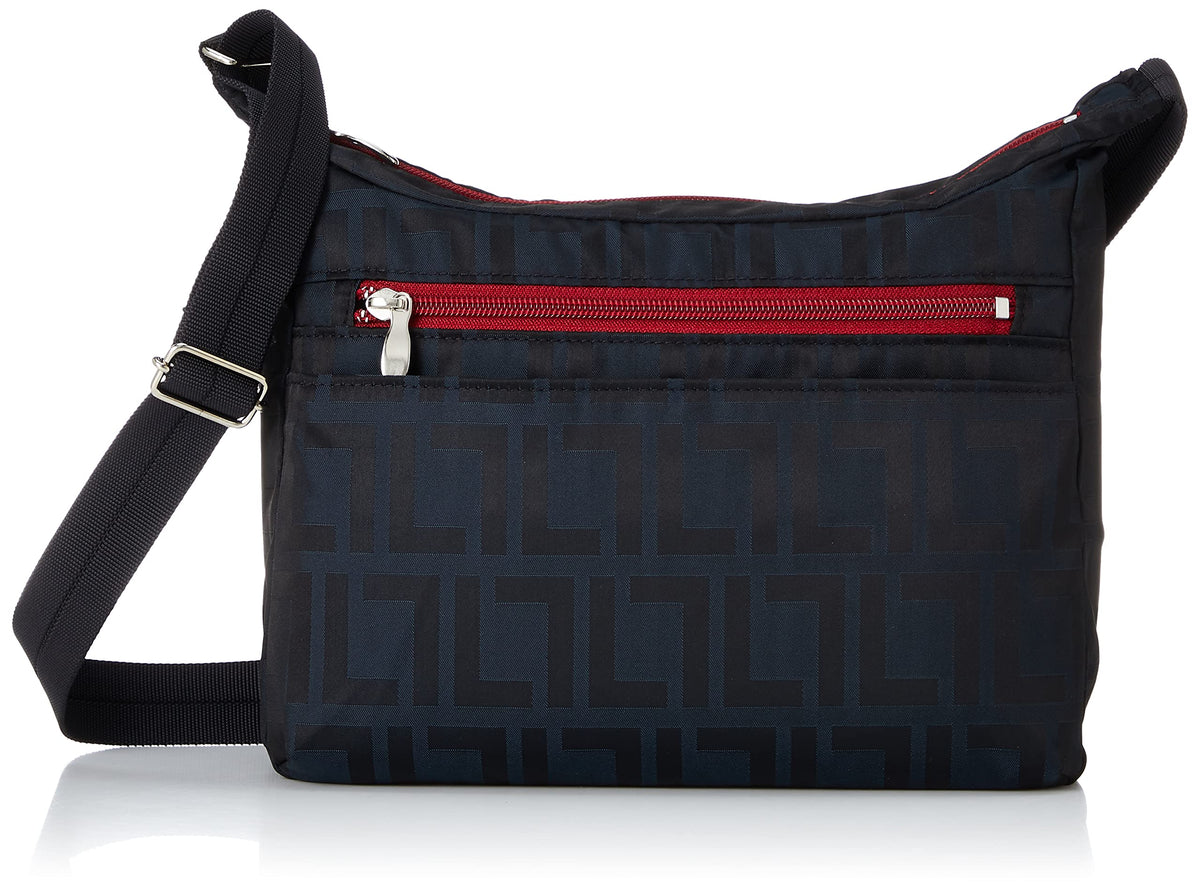 Bianco Women's Shoulder Bag, Navy Red