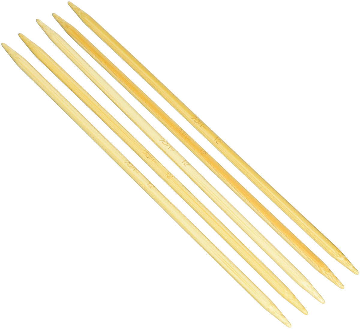 Clover Takumi Clover Knitting Needles, 5 Needles, 9.8 inches (25 cm), No. 12
