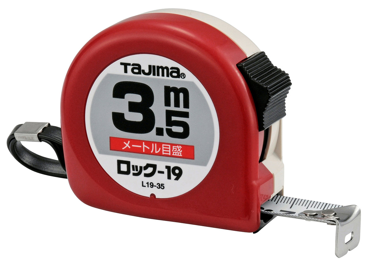 Tajima L19-35 Convex 1.3 ft (3.5 m) x 19 mm Lock 19 (Comes in a Paper Box)