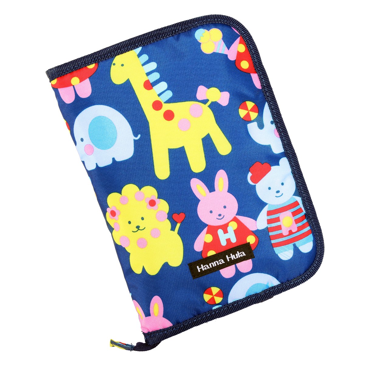 Organizer CASE, Credit Card/Book/Planner strage case, Bundle case, Size: 9.44 x 6.69 inches, Fancy Animal Pattern