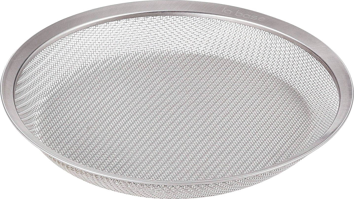 La Base LB-052 Tsubamesanjo Shallow Colander, Large, 10.6 inches (27 cm), Made in Japan