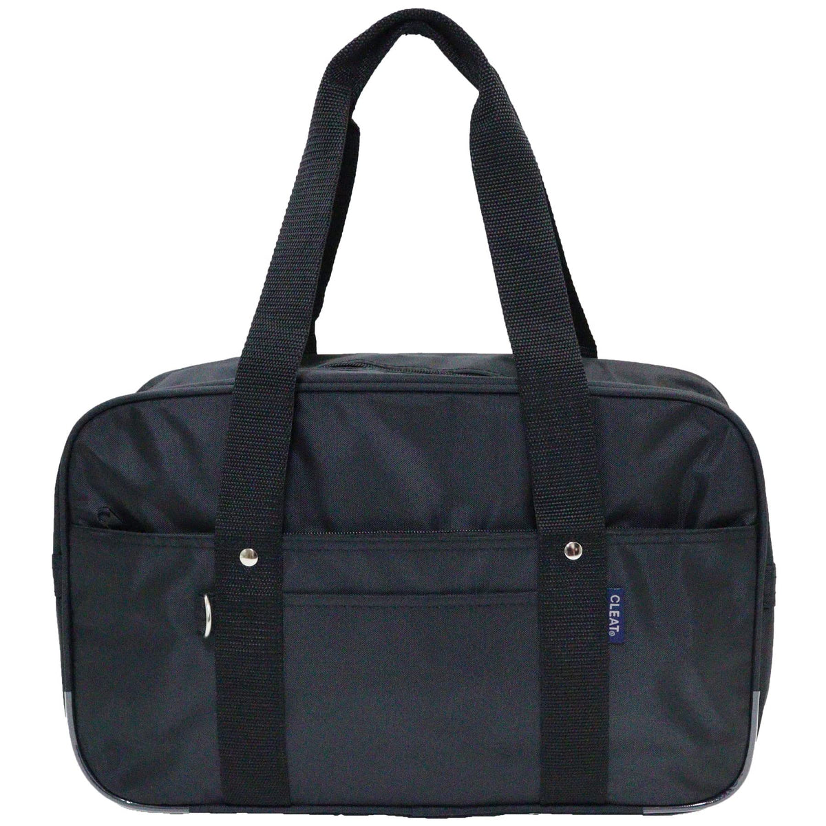 Cleat School Bag, Multi-functional, Polyester, Fits A4 Size, Black