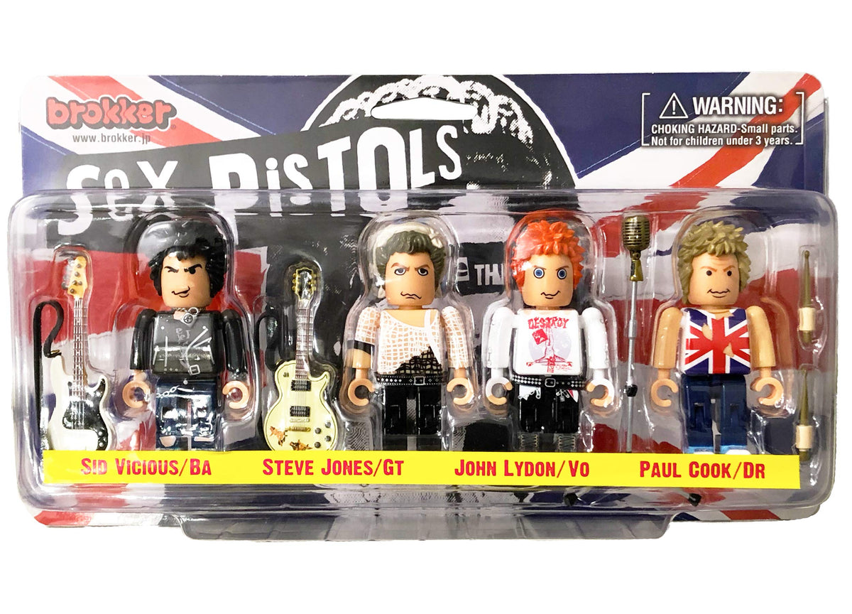 Brokker Sex Pistols PVC Mini Figure Set