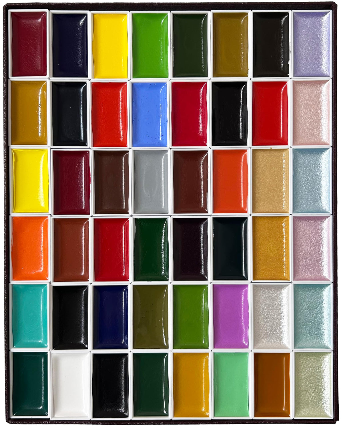 Kissho Japanese Painting Paint Horn Face Sai, Made in 48 Colors