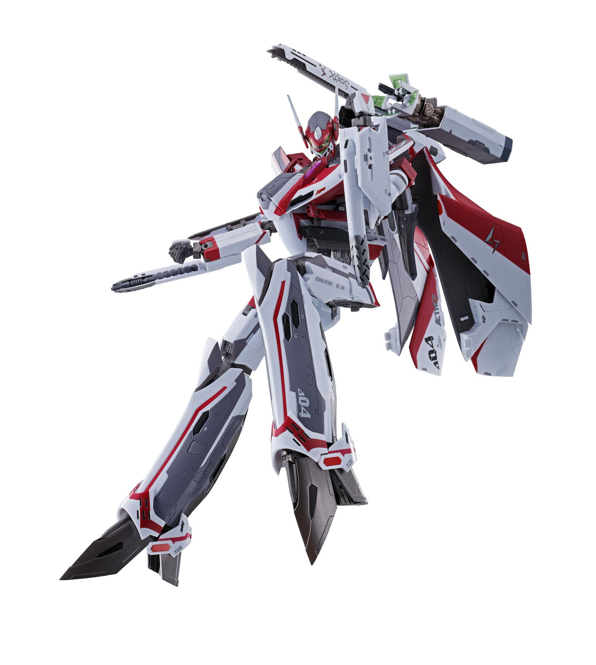 DX Chogokin Macross Delta VF-31C Siegfried (Mirage Farina Jenius's Unit) Approx. 10.2 in. (260 mm) Diecast, ABS, & PVC Painted Poseable Figure