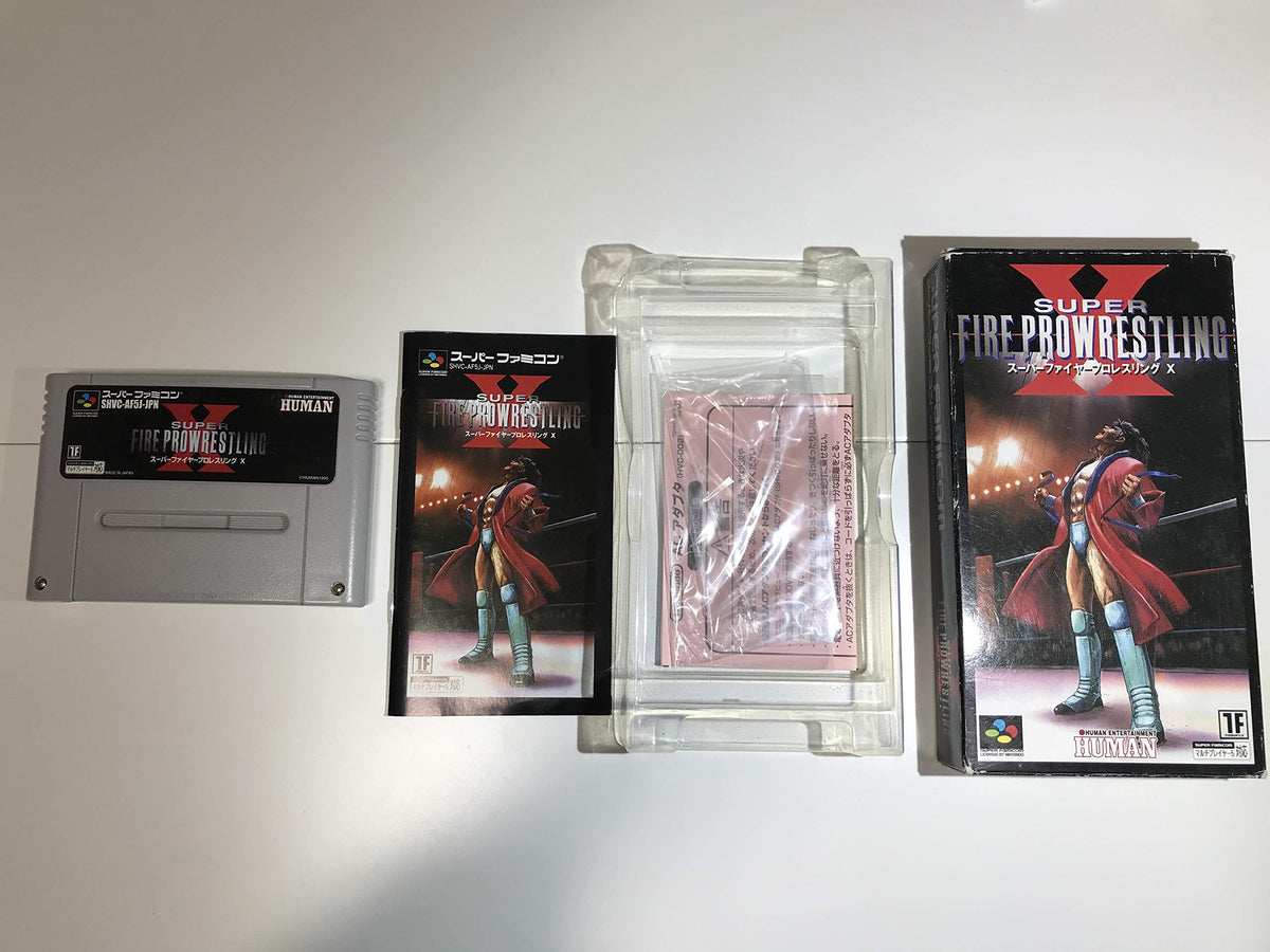 Super Fire Prowrestling X, Super Famicom (Japanese Super NES)
