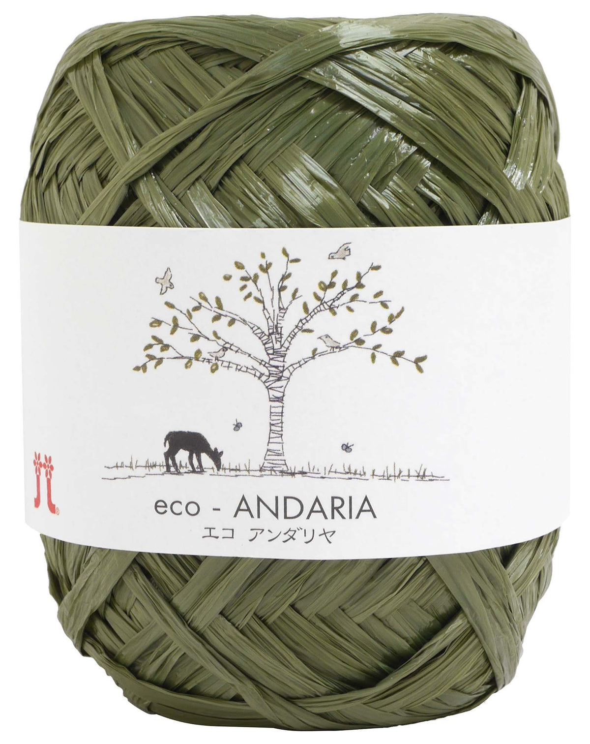 hamanaka ekoandariya Craft Chunky Col. A 61 Green Series G Approximately/80 m 0200