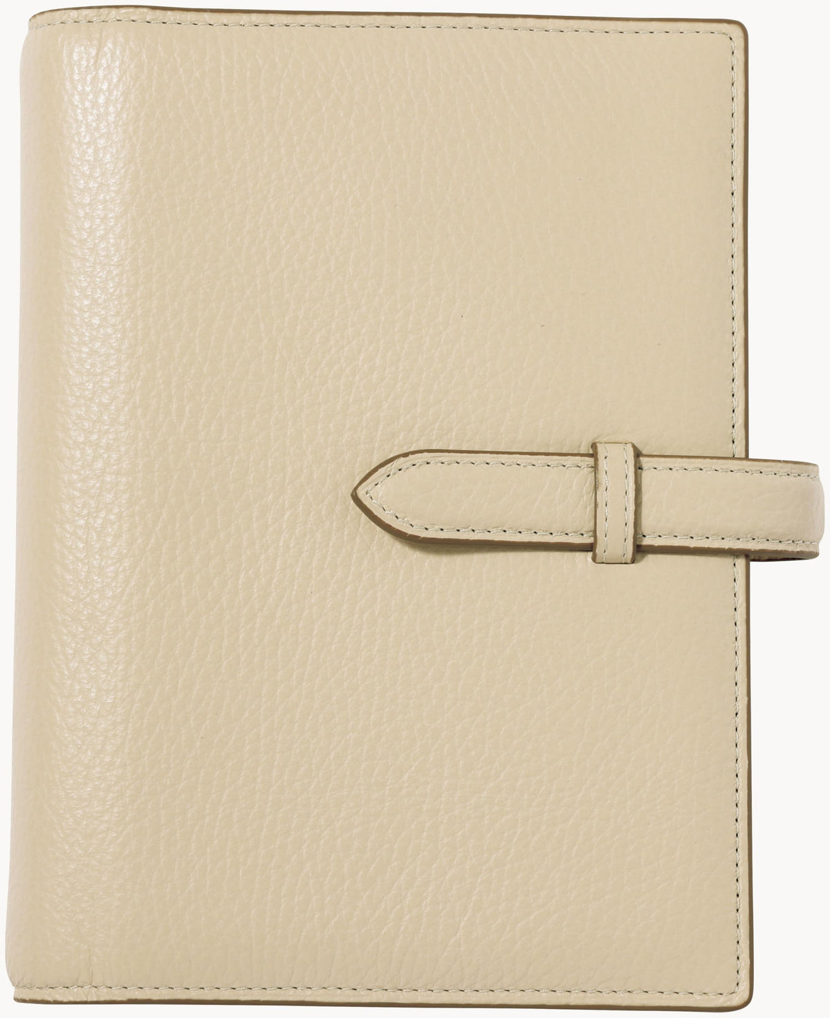 Franklin Planner 86282 Compact Shrink Leather Binder, 0.8 inches (20 mm), Beige