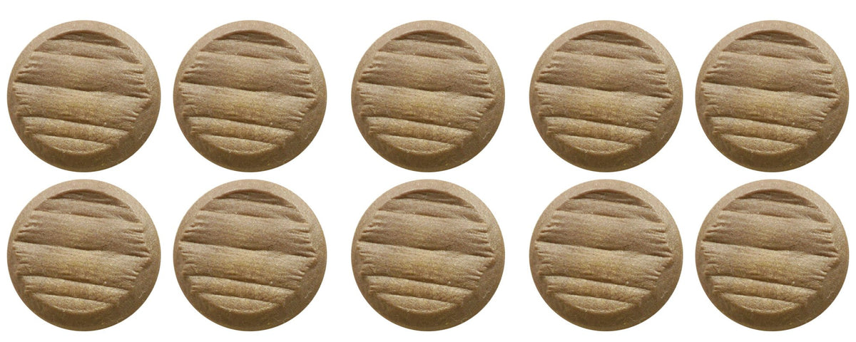 BELL ART AZWA-0300 Neonratic Button 0.6 inches (15 mm), Col.43 Brown, Pack of 10