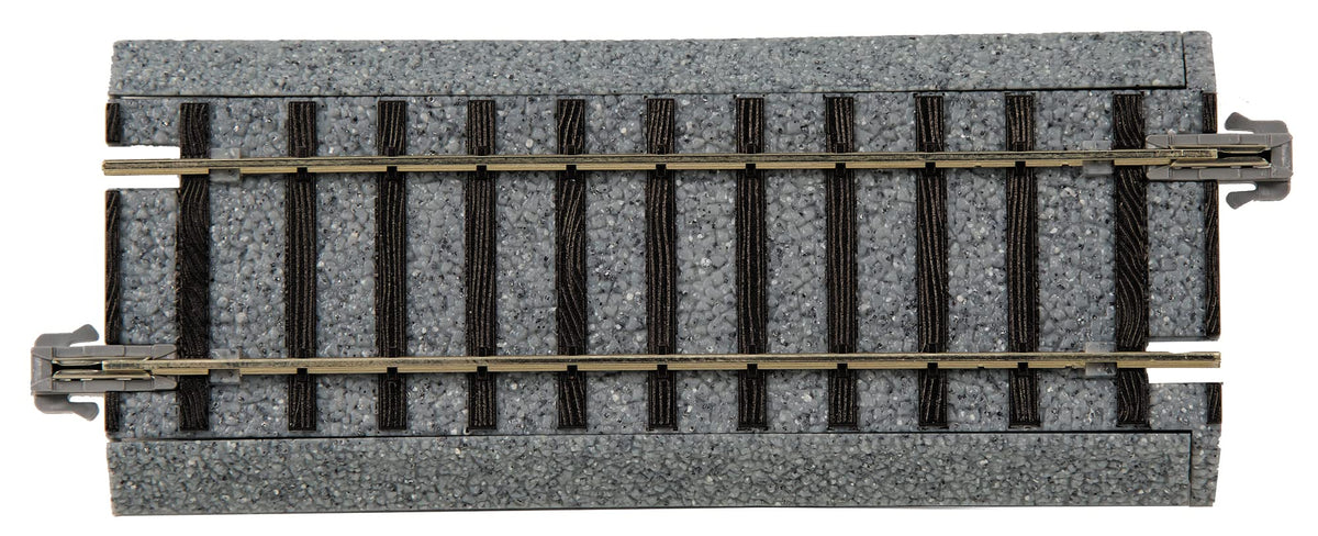 KATO HO Gauge HO No. 6 Point Auxiliary Straight Track 3.8 inches (97 mm), Pack of 4 2-192 Model Railway Supplies