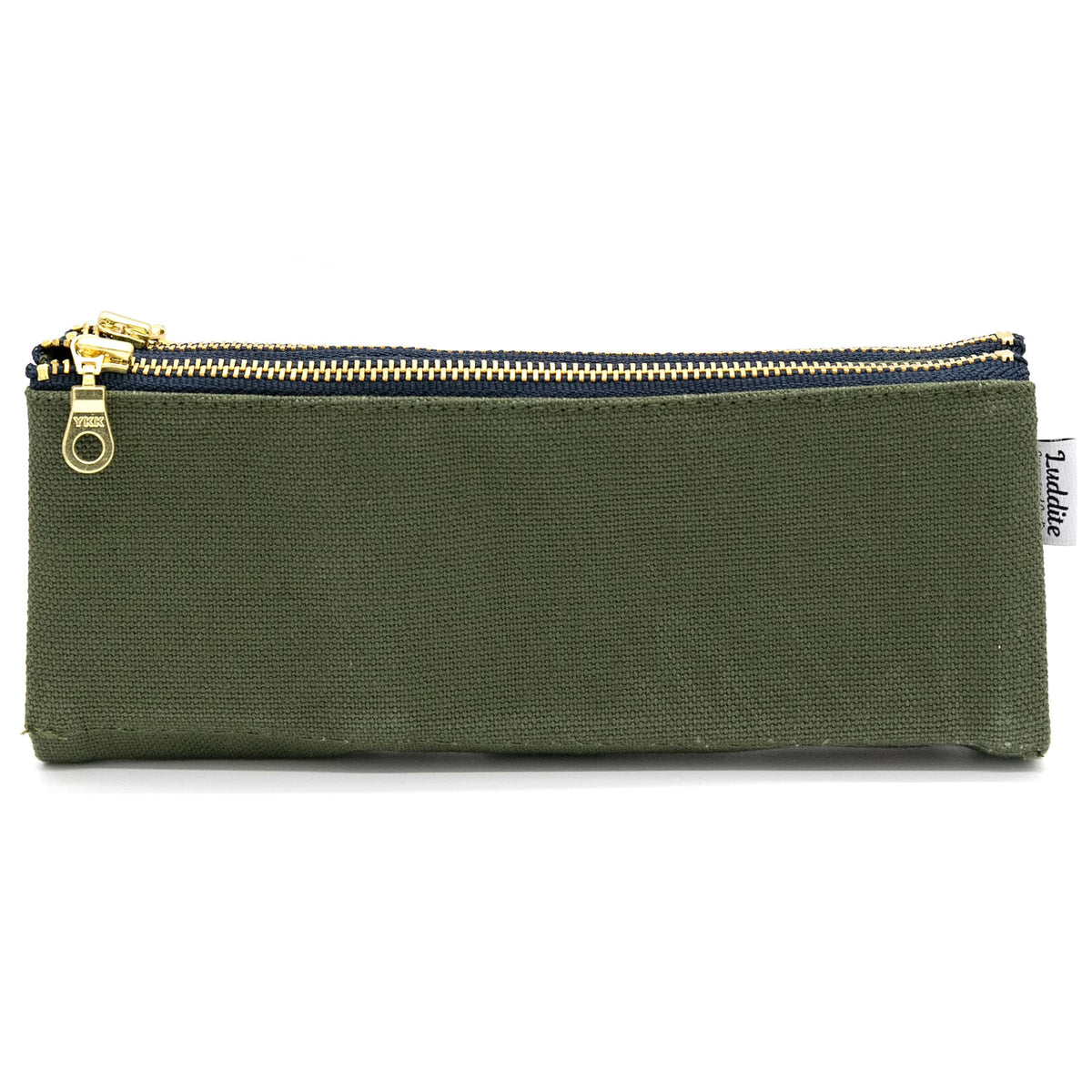 Luddite Garment Bag, Luddite Bendy Pen Case, Khaki