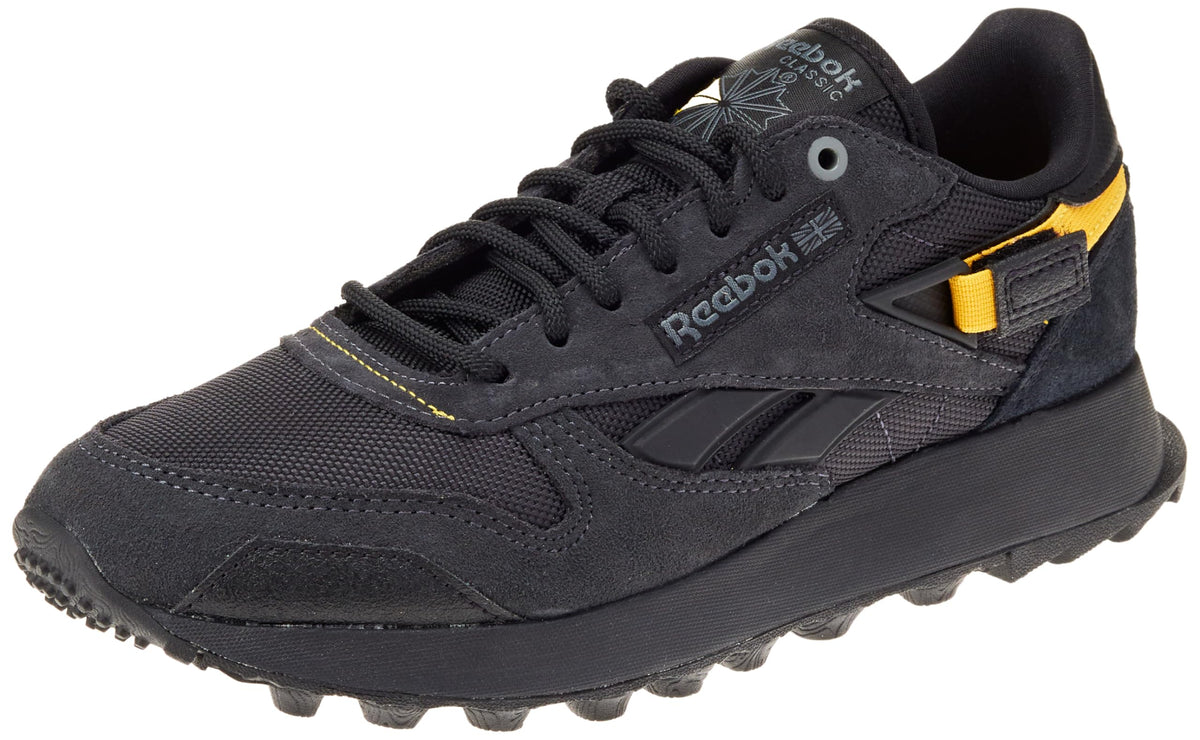 Reebok Unisex's Classic Leather Winterized Sneaker, Pure Grey 8 Core Black Cold Grey 6, 7 US