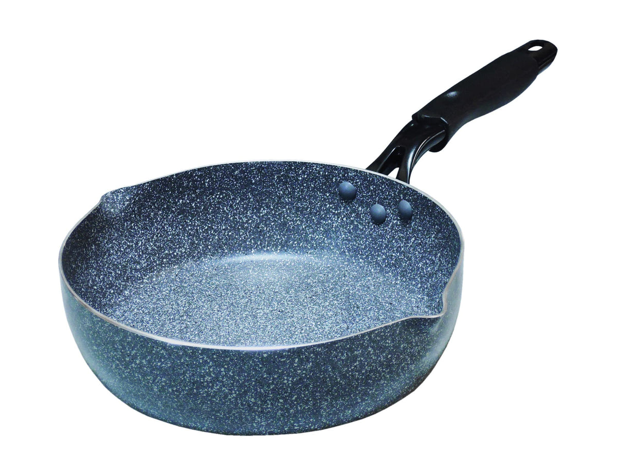 ナンセンジャパン Nansen Japan Frying Pan, Gray, 9.4 inches (24 cm), Deep and Convenient