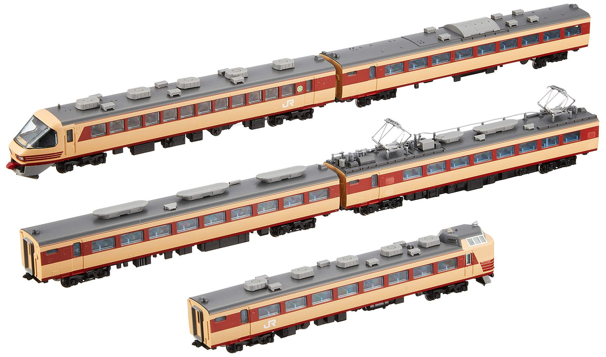 92333 JR 485 Series Limited Express Raicho Basic Set A (5 Cars)
