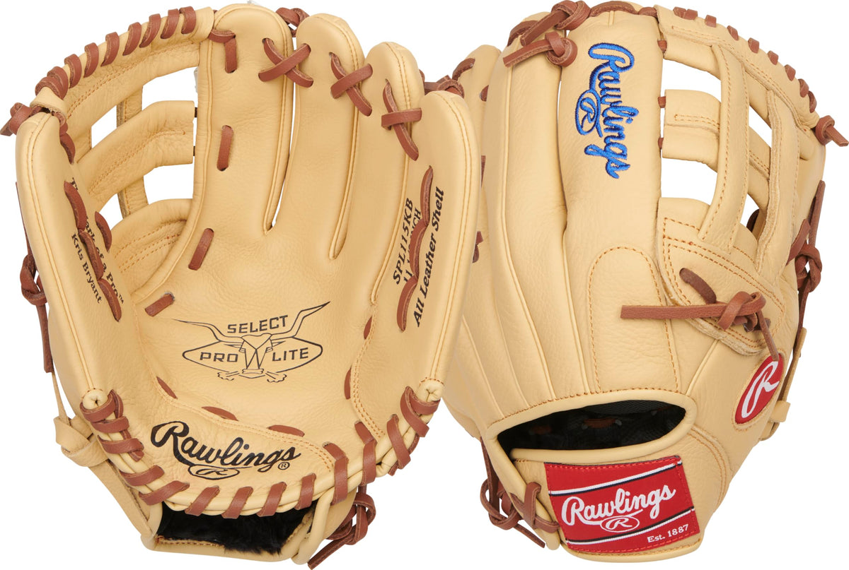 Rawlings | SELECT PRO LITE Youth Baseball Glove | Left Hand Throw | Kris Bryant | 11.5"