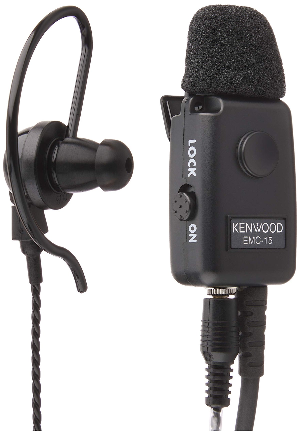 Caen Wood Earbuds with Clip Microphone Microphone Sensitivity Adjustable with EMC – 15