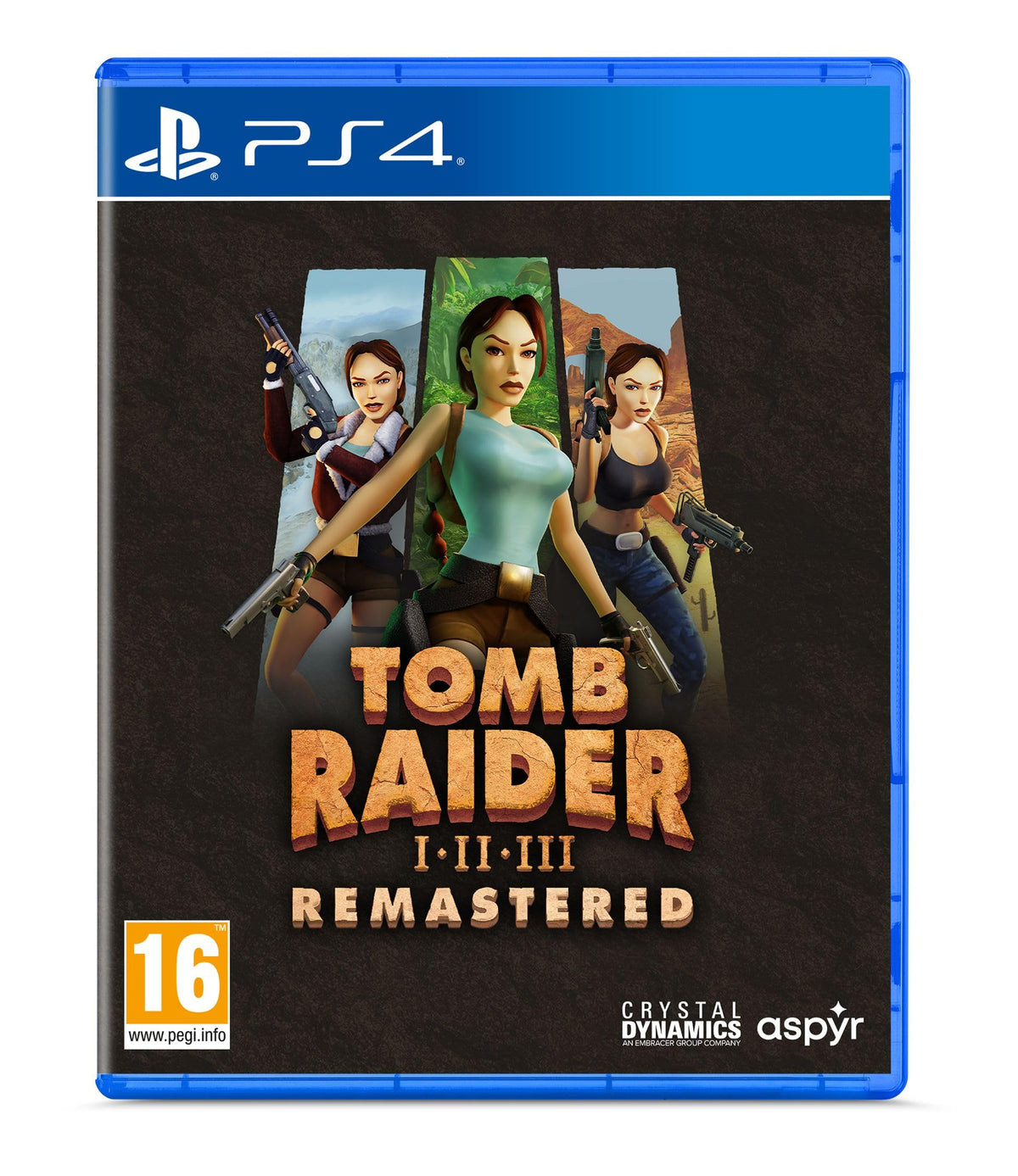Aspyr Tomb Raider 1-3 Remastered Starring Lara Croft - PS4