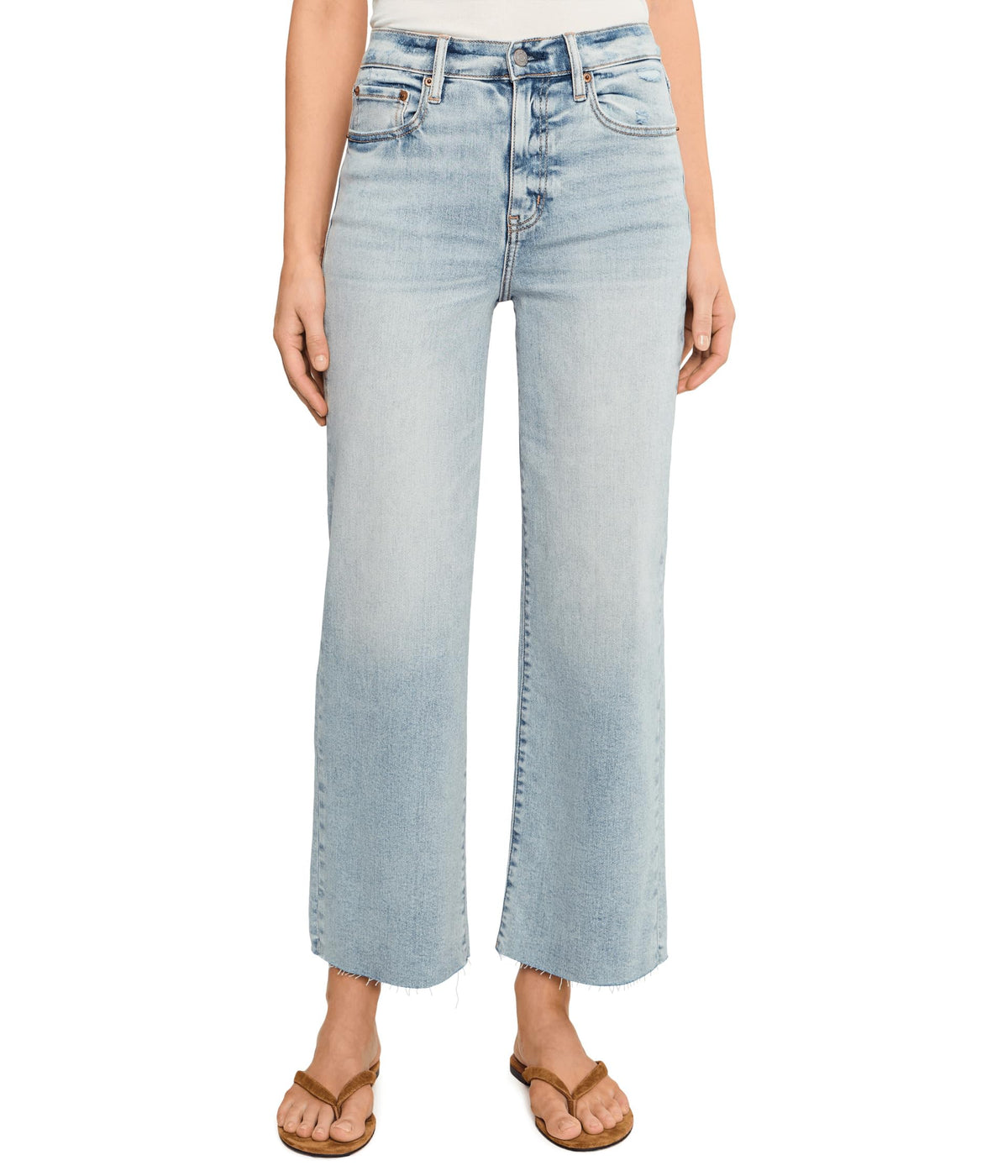 DAZE Women's Pleaser High-Rise Wide Ankle in Miracle Miracle 27 Inseam: 27"