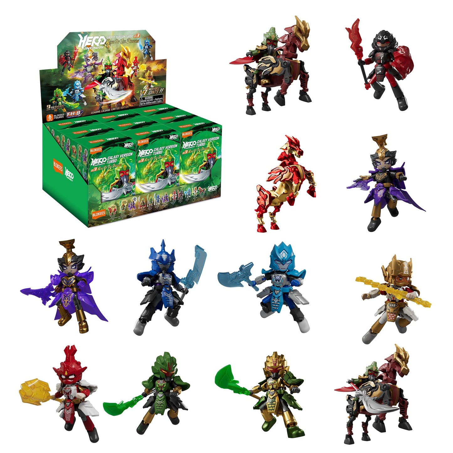 BLOKEES Herospire Warrior Version 03 Rise of The Dragon