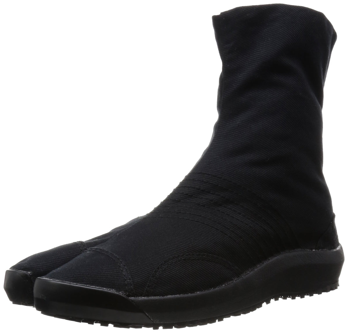 Cushion Japanese Shoes- Ninja Tabi Air JogIII 32 Clasps Boots! (Black, 24 cm)