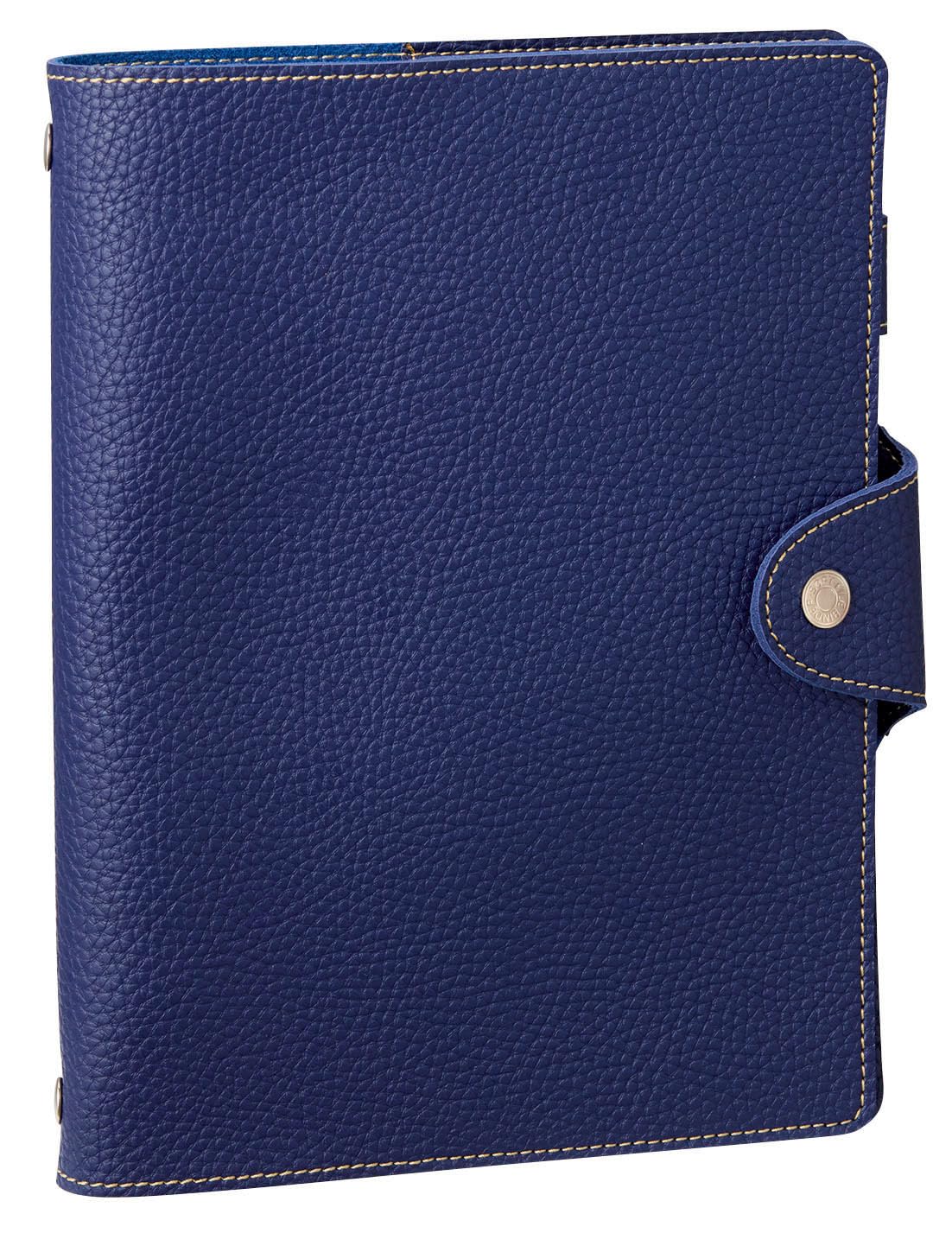 Raymay Fujii WAF1415K Personal Organizer Soft File Refill File A5 0.6 inch (15 mm) Ring Navy