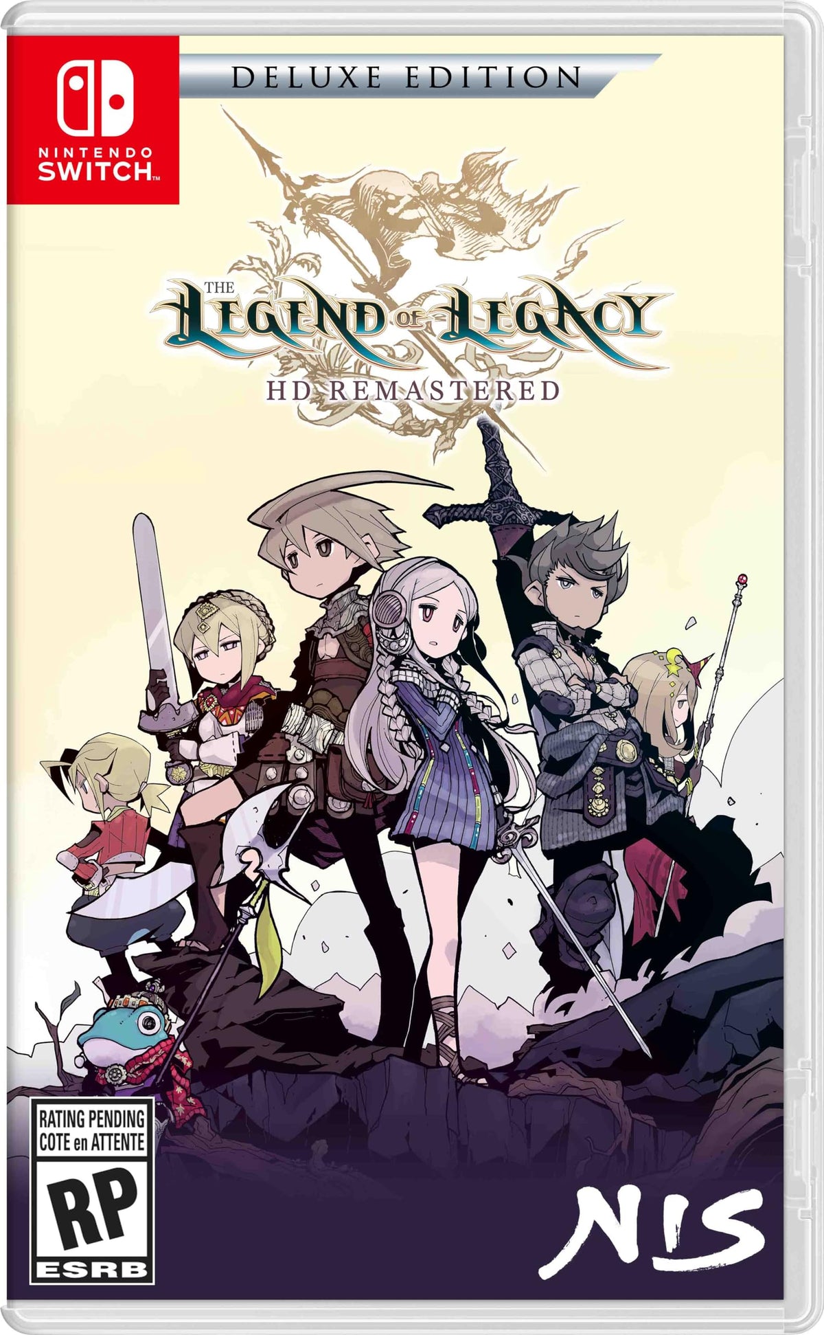 The Legend of Legacy HD Remastered: Deluxe Edition - Nintendo Switch