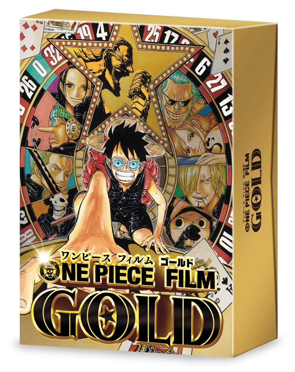 One Piece One Piece Film Gold Blu-ray Golden Limited Edition