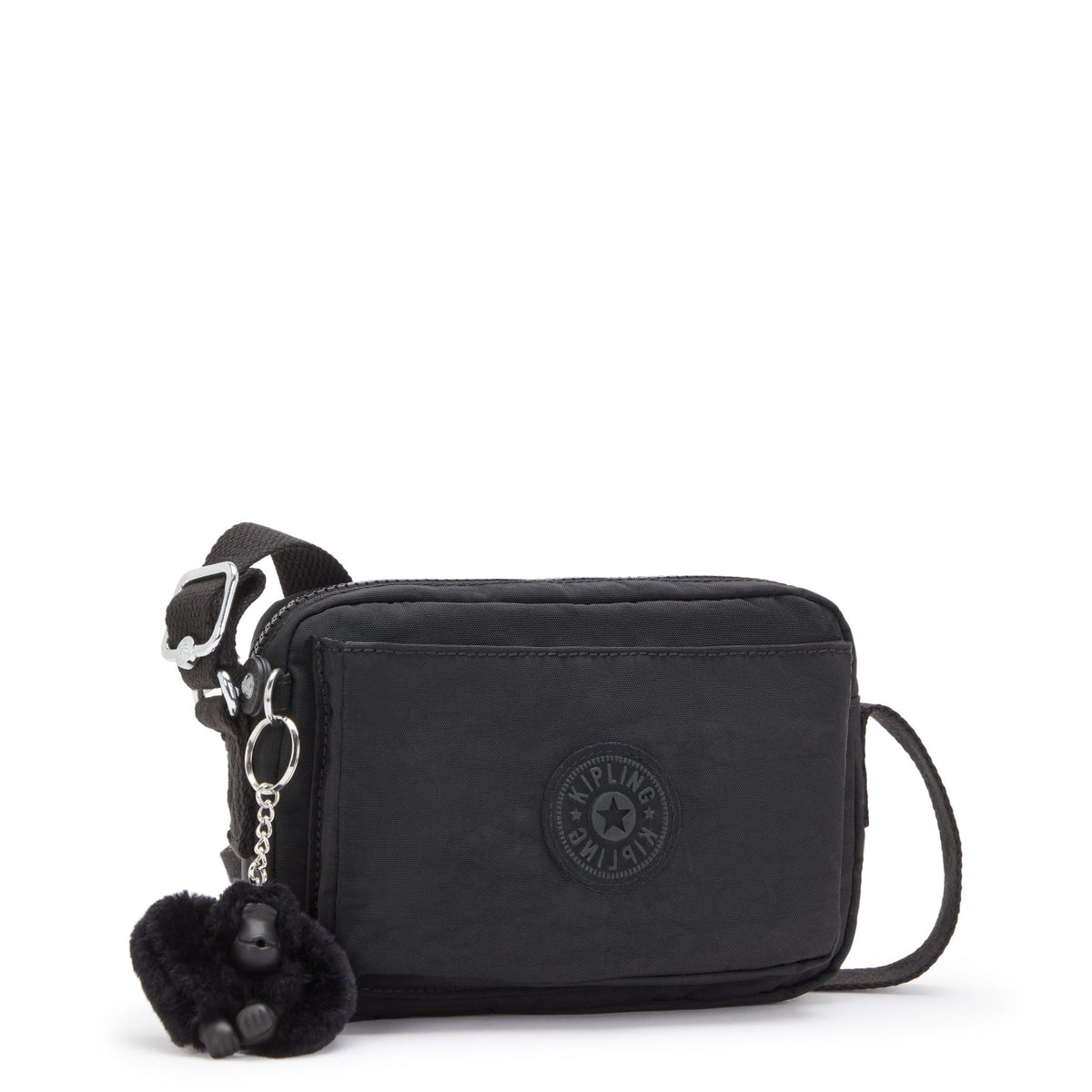 Kipling Official Amazon ABANU Shoulder Bag Women's, Black (Black Noir), 20x13.5x7.5 Centimeters (B x H x T)
