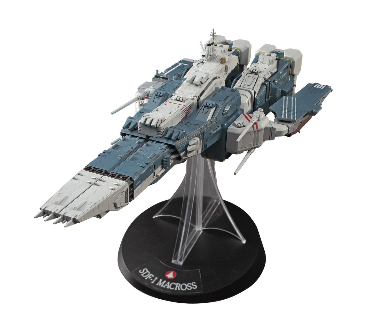Hasegawa 1/4000 SDF-1 Macross Fortress Ship w / Prometheus and Daedalus