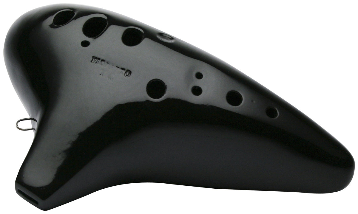 NIGHT Night Ocarina Fioretto TCB Tenor C Tone Black