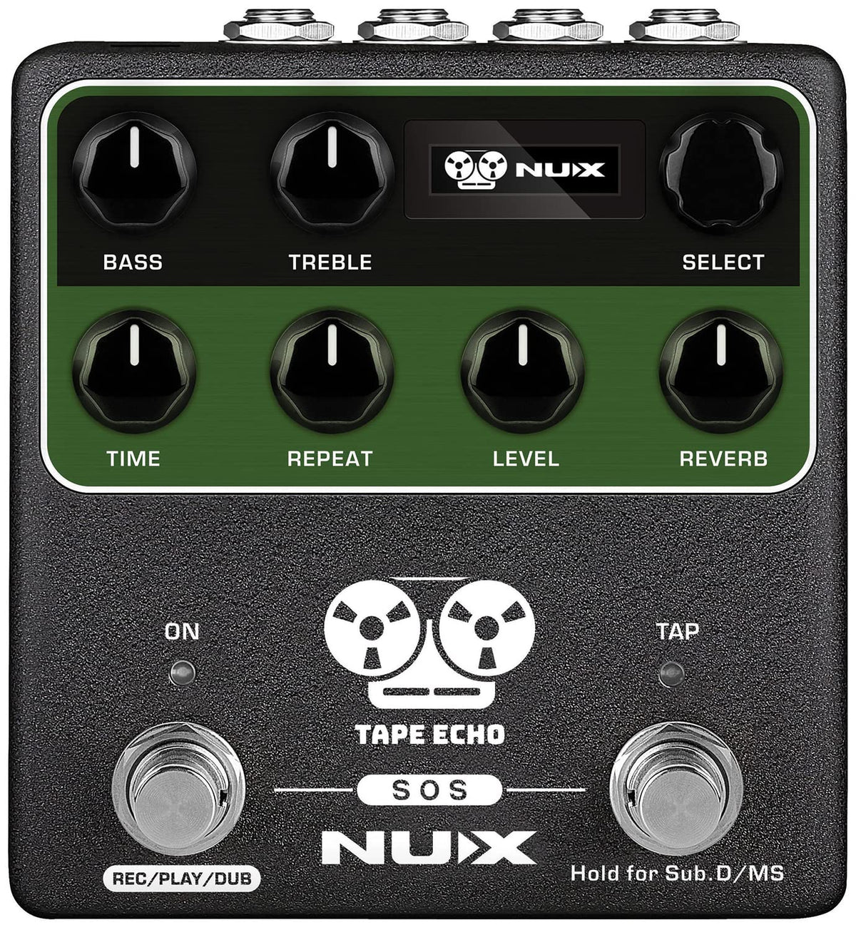 NUX-NDD7 - Tape Echo pedal with Midi,Green