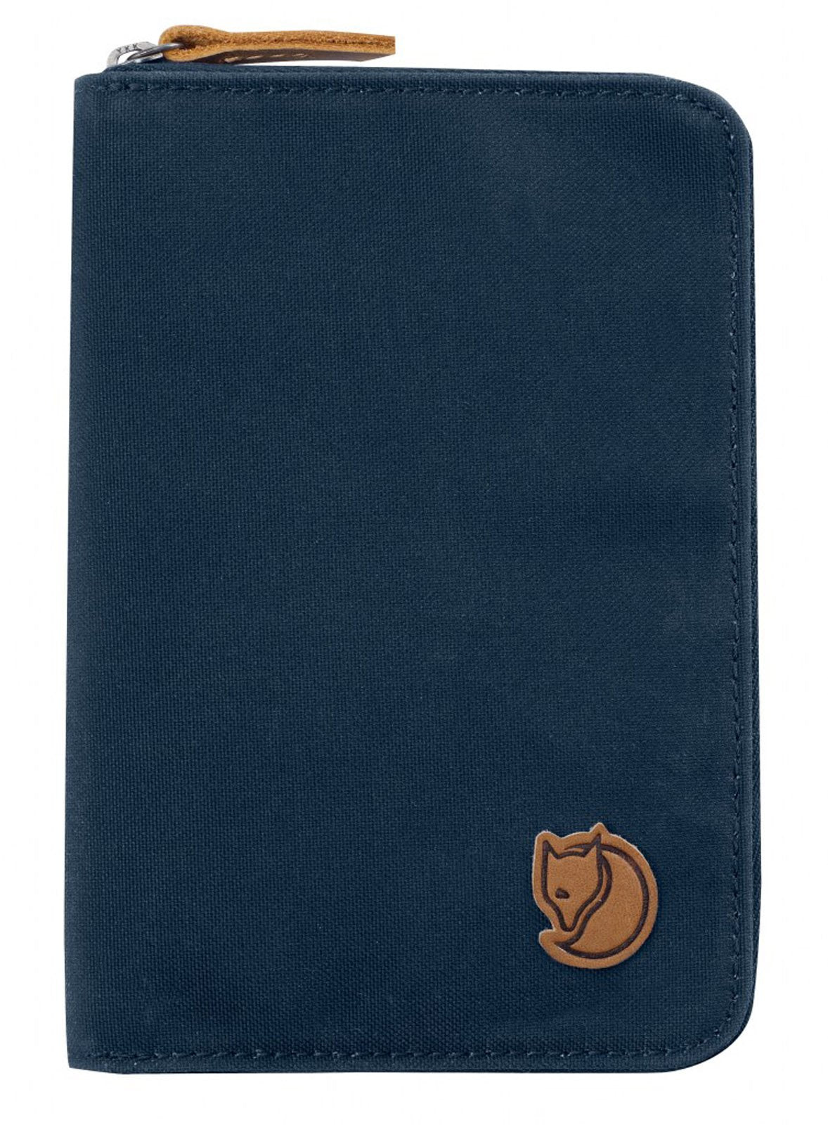 Fjällräven Passport Wallet - Travel Organizer, Secure Storage, Slim Profile - Travel, Navy, One Size