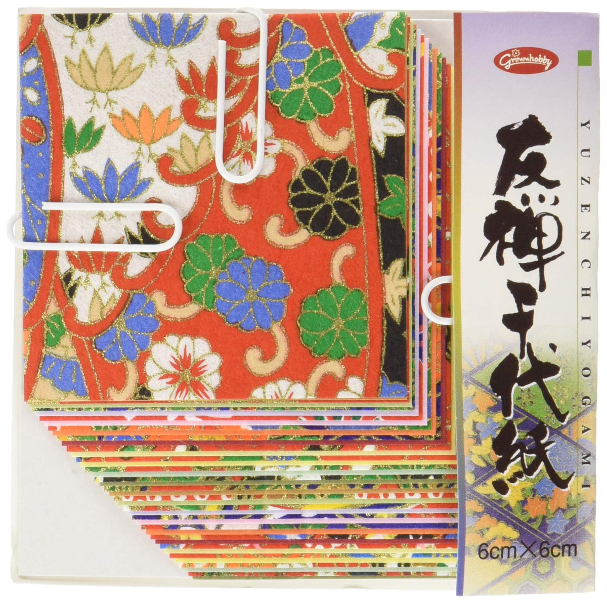 Shoa Gurim Origami Yuzen Chiyogami 60 mm 83-0605 40 pieces