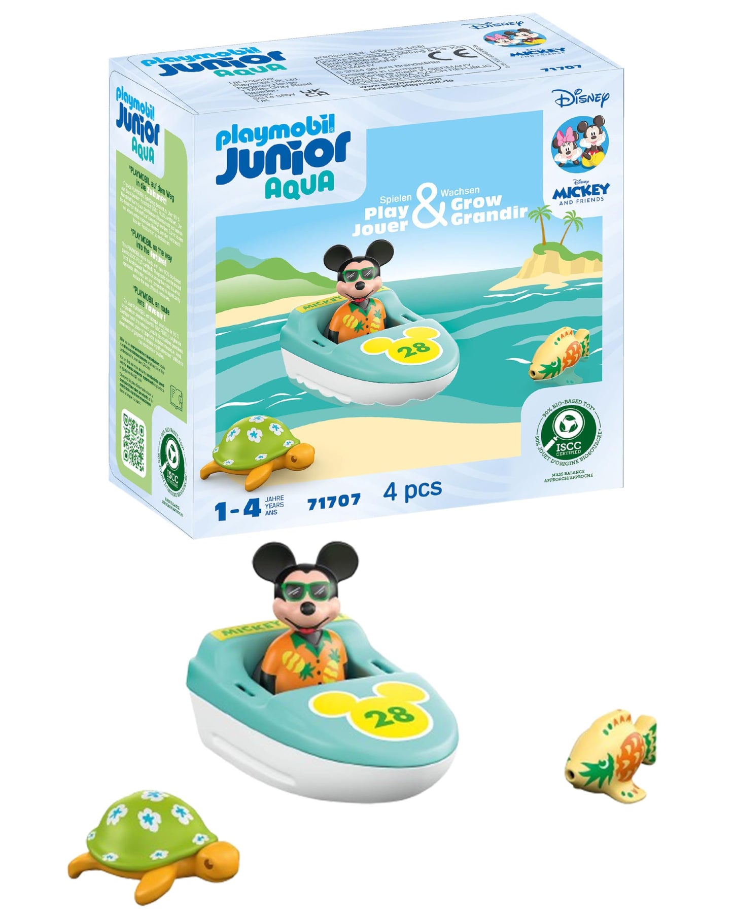 Playmobil Junior & Disney: Mickey Mouse's Boat Tour
