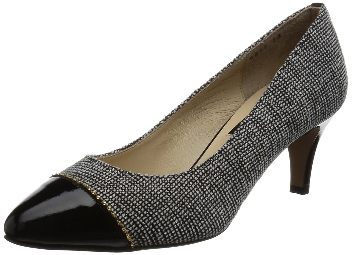 LANVIN COLLECTION(ランバンコレクション) Women's Pump, Gray Combination, JP 235(23.5cm) E