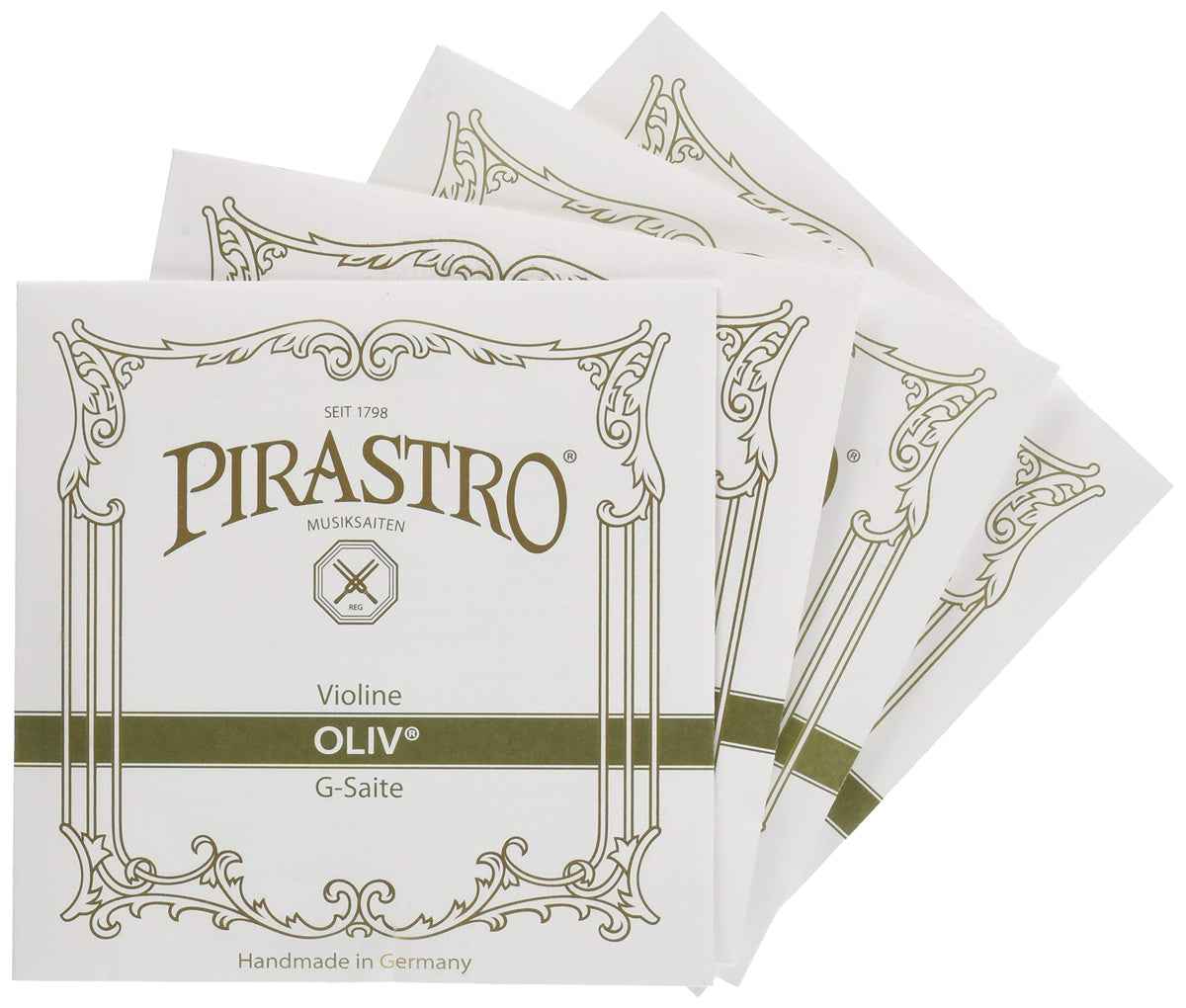 PIRASTRO OLIV Olive Violin String Set (E Wire Ball End)