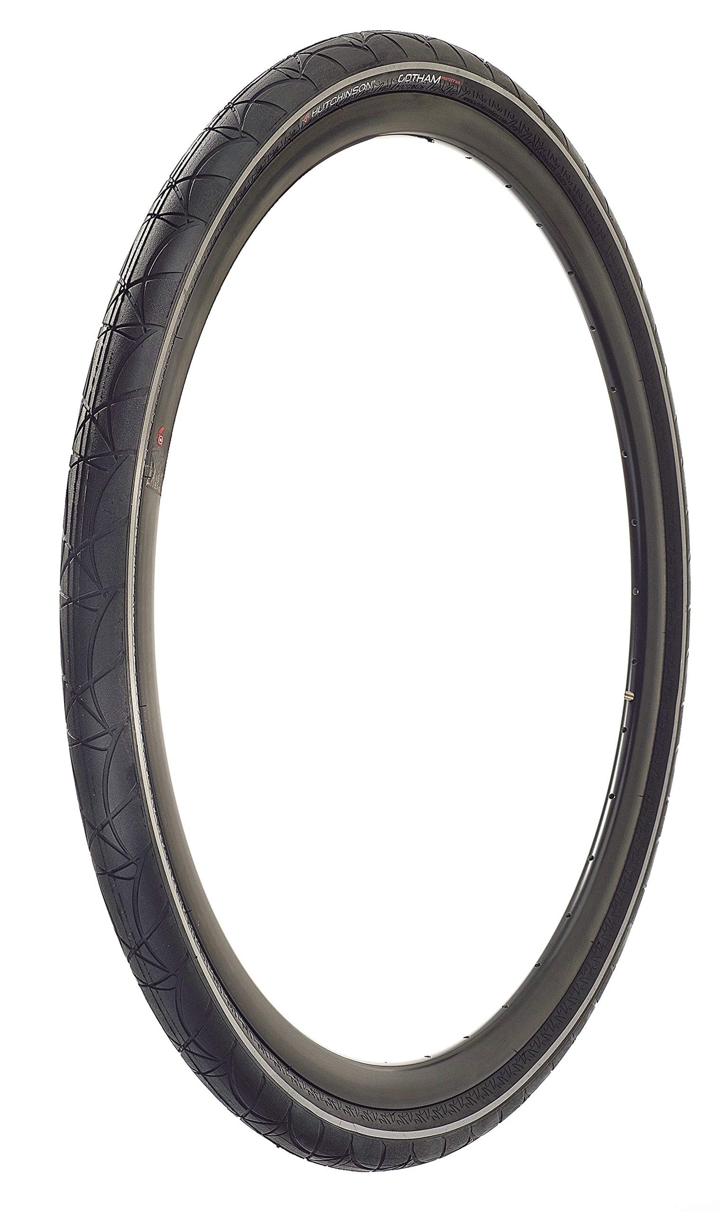 Hutchinson SNC Unisex_Adult Reifen Road Equinox 2 Schwarz-Silber Tyres, Black/Silver, 28" 700 x 23C,23-622
