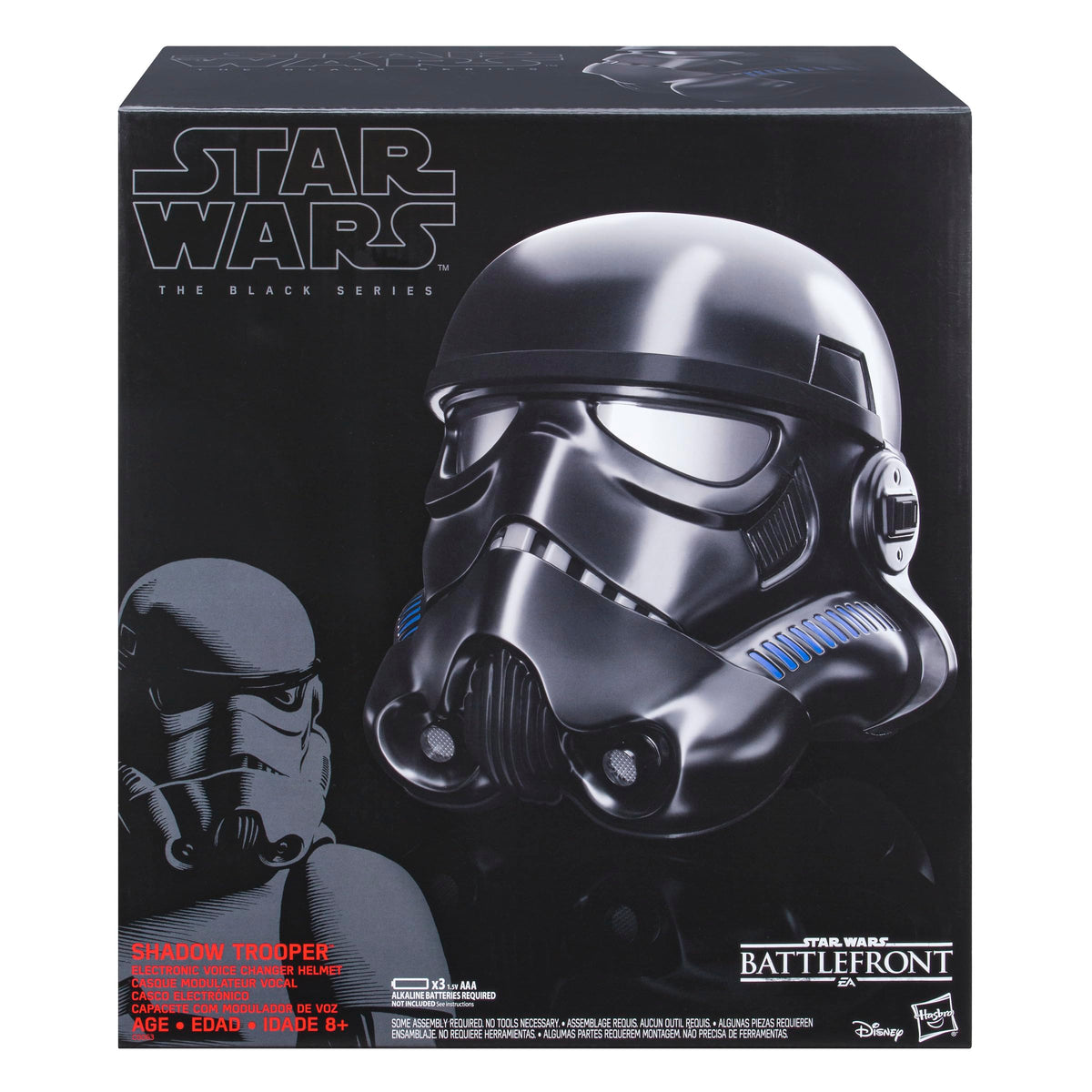 STAR WARS The Black Series Shadow Trooper Premium Electronic Helmet, Battlefront Adult Roleplay Item, Ages 14 and Up