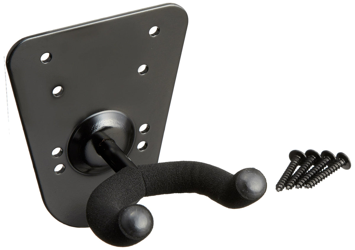 Kikutani UH-425 Ukulele Hanger with Mounting Screws, Black