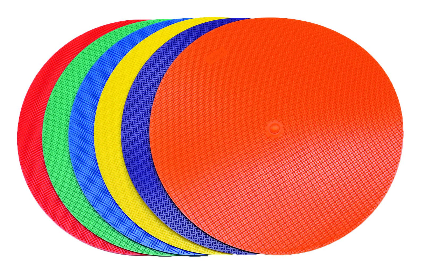 TOEI Light B-7140A Active Place Pot (Round), Red, Blue, Yellow, Green, Purple, Orange, Set of 6