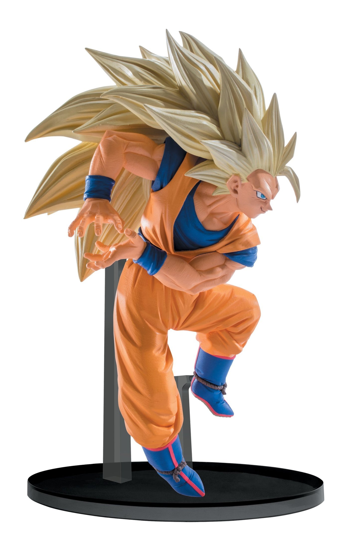 Banpresto Dragon Ball Super Saiyan 3 Goku Sculptures Big Budoukai 6 Volume 6 Figure, 5.1"