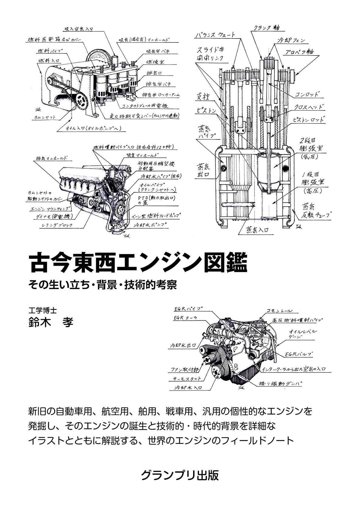 古今東西エンジン図鑑―その生い立ち・背景・技術的考察