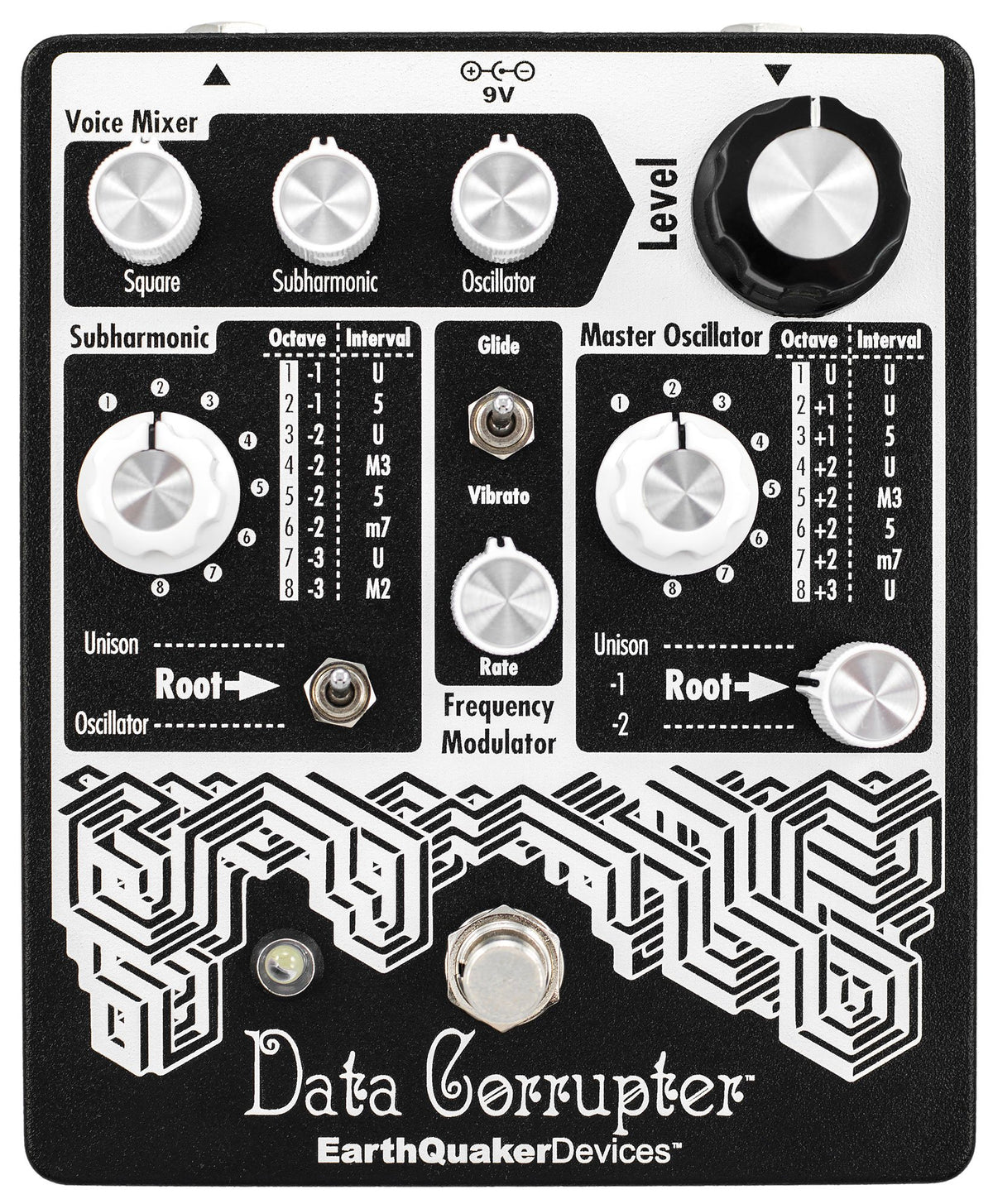 Earthquaker Devices Data Corrupter Modulated Monophonic Harmonizing Phase Locked Loop Guitar Effects Pedal
