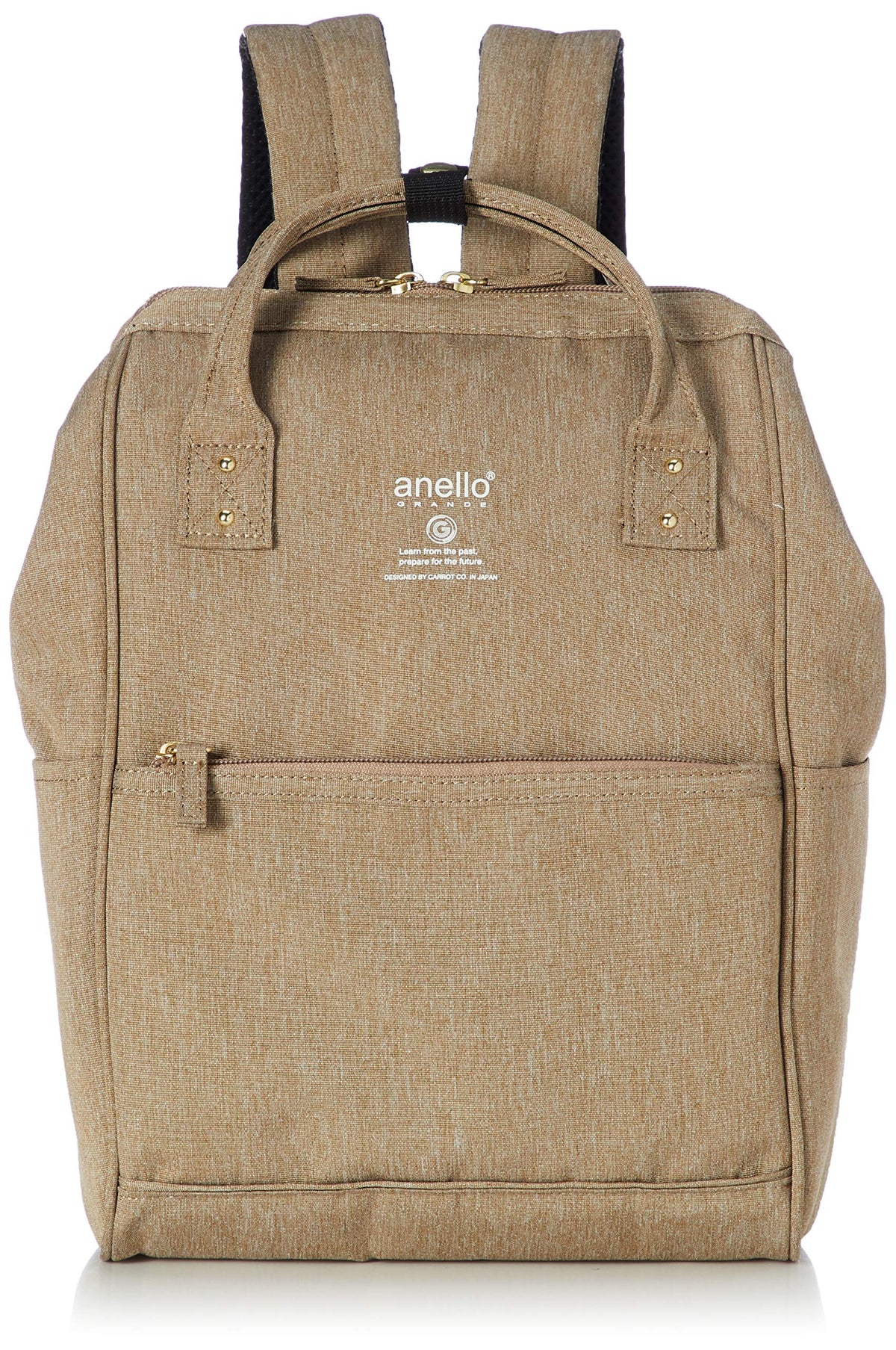 Anello Grande GU-B3014 Small SPS Backpack with Base, beige, One Size